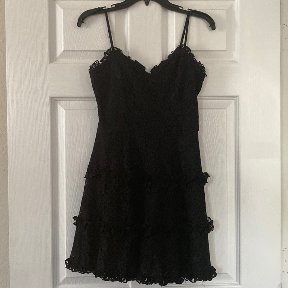 Lace mini dress
